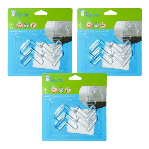 Pack 24 Unidades Protector De Esquinas  Baby Dulccitto