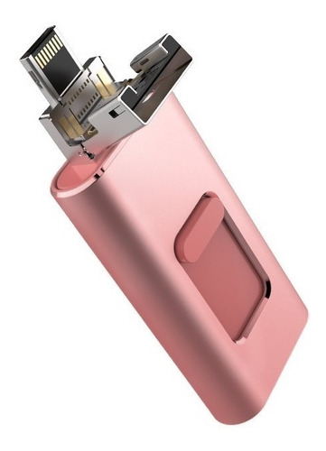Flash Drive 4 En 1 Para iPhone Y Android 8g. Memoria Usb