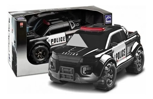 Camioneta Rued Libre Pick Up 39 Cm Policia Roma Casa Valente