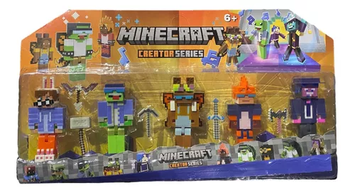 Bonecos minecraft e acessorios