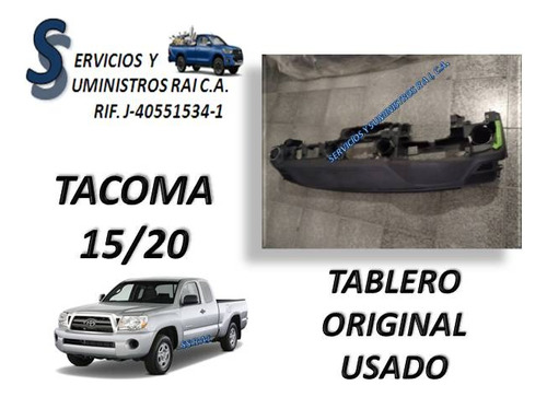 Tablero Usado Original Tacoma 15/20 