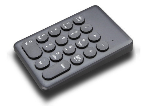 Portátil 18 Teclas 2.4g Teclado Preto A Preto A 9x13,6cm