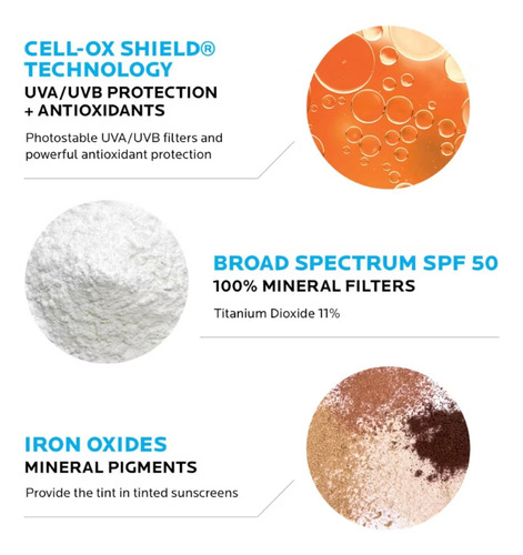La Roche Posay Protector Solar Facial Color Anthelios Fps 50