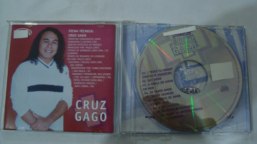Cd Cruz Gago - I Tried To Forget Tentei Te Esquecer (Usado)