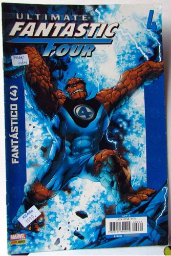 Comic Marvel: Ultimate Fantastic Four, Fantástico #4. Panini