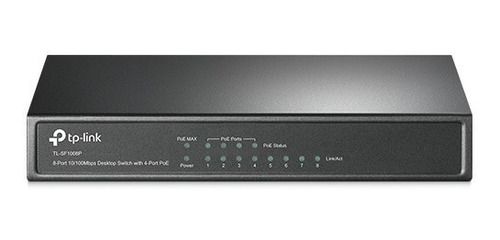 Switch Tp-link Tl-sf1008p 8 Puertos 10/100 Mbps 4 Ptos Poe