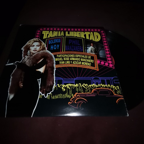 Tania Libertad Lp Vinil Boleros Hoy 1991