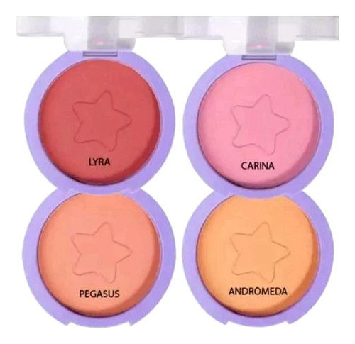 Rubor Polvo Blush Stay Fix Ruby Rose Vitamina E Waterproof Tono Del Maquillaje Pegasus