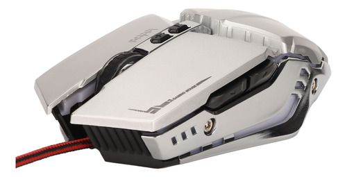 Mouse Com Fio Para Jogos, Design Ergonômico, 4 Dpi Ajustável