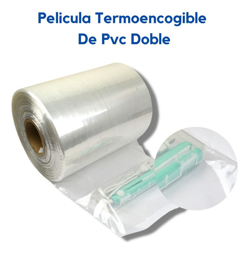 Rollo De Pvc Termoencogible 60 Cms Doble Cal. 100