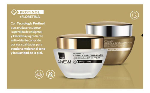 Avon - Anew Set Ultimate Crema De Dia Y Crema De Noche Todo Tipo De Piel Día/noche