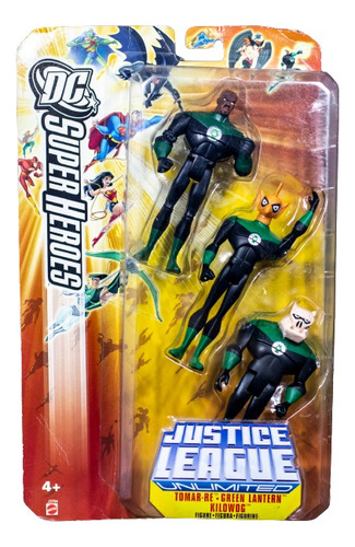 Dc Sh Liga De La Justicia Tomar-re, Green Lantern Y Kilowog