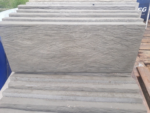 Imagen 1 de 8 de Baldosas Caminero De Hormigón Imitación Madera Para Patio