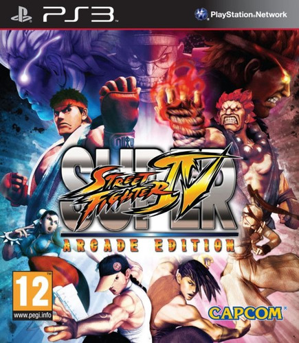 Super Street Fighter 4 Arcade Edition Ps3 Físico