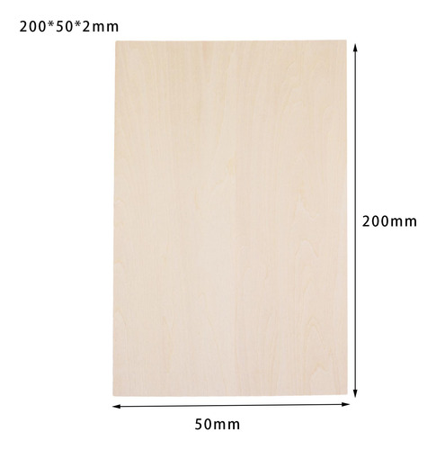 10 Hojas De Tilo, Tablero De Hojas De Madera Para 200x50x2mm