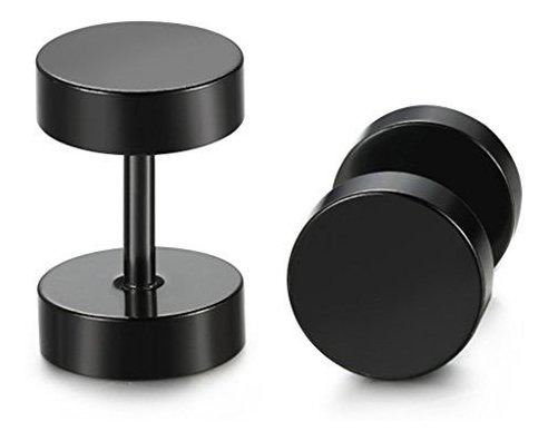Imagen 1 de 6 de Hombres De Acero Inoxidable Para Mujer Conjunto Pendientes D