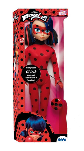 Muñeca Miraculous Ladybug 55 Cm Baby Brink