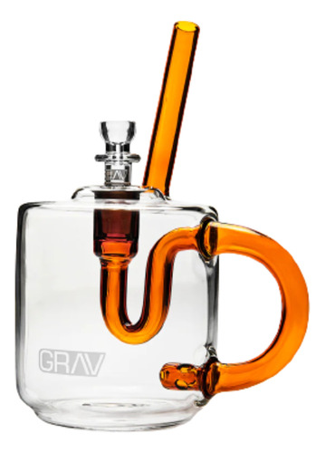 Bong De Cristal Grav Coffee Mug Amber
