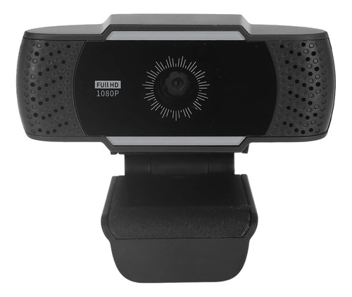 Cámara Web Estéreo Full Hd Usb Con Clip Giratorio Y Reducció