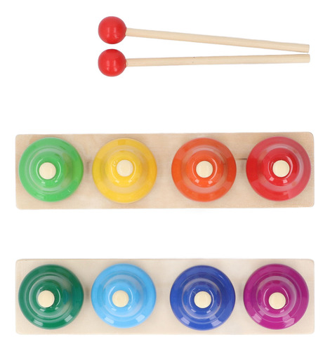 Campanas De Escritorio Para Niños, Instrumento De Percusión