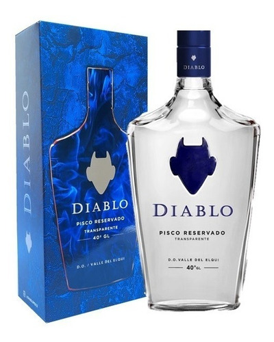 Pisco Diablo Reservado Transparente 40° 700ml