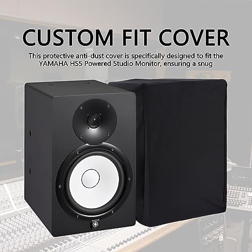 Funda Protectora Monitor Estudio Yamaha Hs5 5puLG Negro (2 U