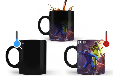 Free Fire Personajes Taza Magica Tu Propio Estilo