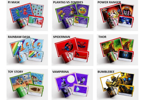 Set De Jardin Personalizado - 4 Piezas - Bob Esp. 2 Celeste