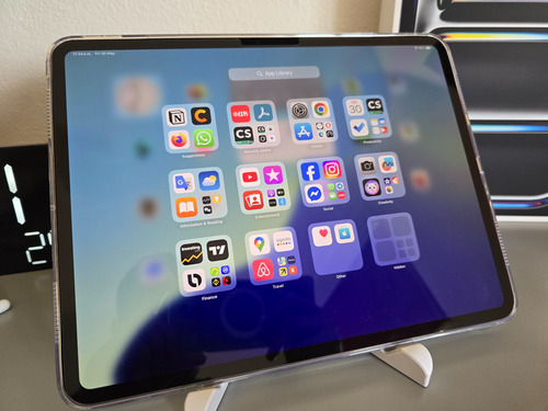 Apple Ipad Pro 13, Chip M4, 512gb, Prácticamente Nueva! Negro (Usado)