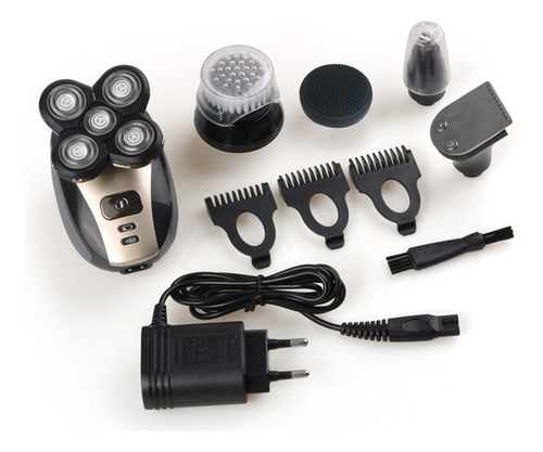 Afeitadora Eléctrica 5 En 1 For Hombre Wet Dry Recarr