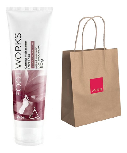 Crema Hidratante Para Pies Foot Works Rosas Y Magnolia 80gr Rosas Y Magnolia