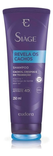 Eudora Siage Shampoo Revela Os Cachos 250ml