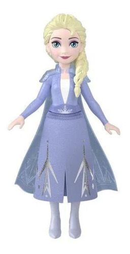 Boneca Elsa 9cm Mini Frozen Hlw98 - Mattel