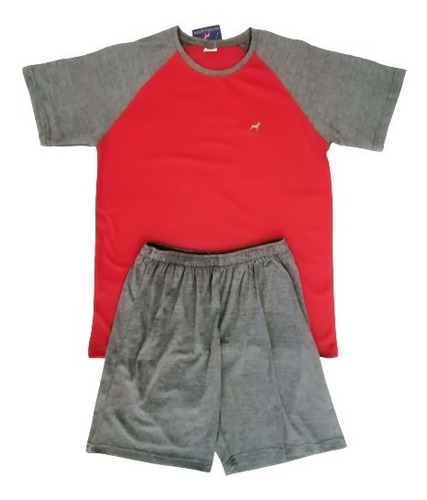 Imagen 2 de 4 de Pijama Hombre Algodón Verano