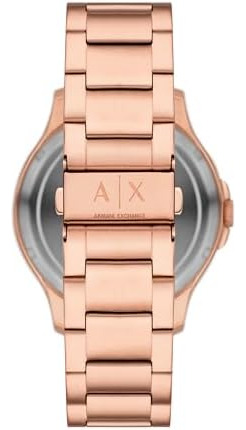 A|x Armani Exchange Reloj Automático De Acero Inoxidable En