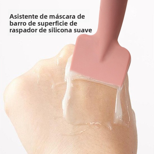 Brocha De Silicona Para Mascarilla Facial Cepillo De Limpiez