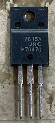 2pcs Njm7815a 7815a 7815 Jrc Regulador De Voltaje 15v 1.5ah