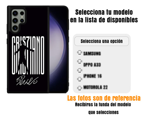 Funda + Extra Para Samsung (todos) Criistiano C R7 Samsung A13 4g