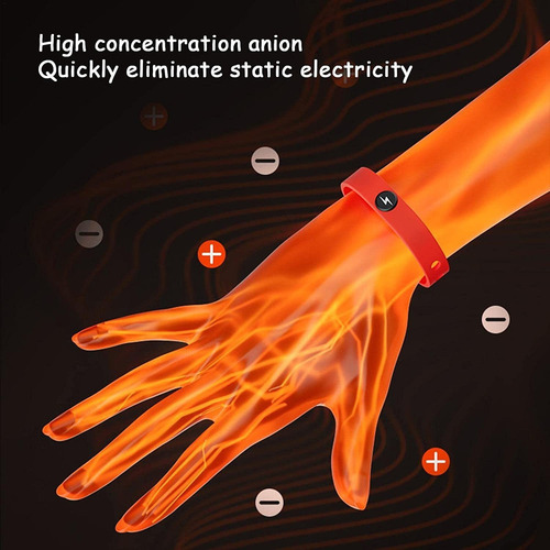Silicona Inalámbrica, Pulsera Antiestática, Pulsera Aniónica