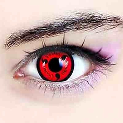 Lentes De Contacto Modelo Sharingan 3 Aspas