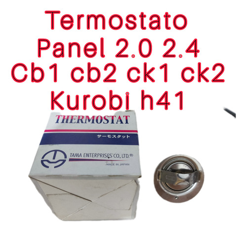 Termostato Mitsubishi Cb1/2 Ck1/2 Panel 2.0/2.4 Kurobi H41