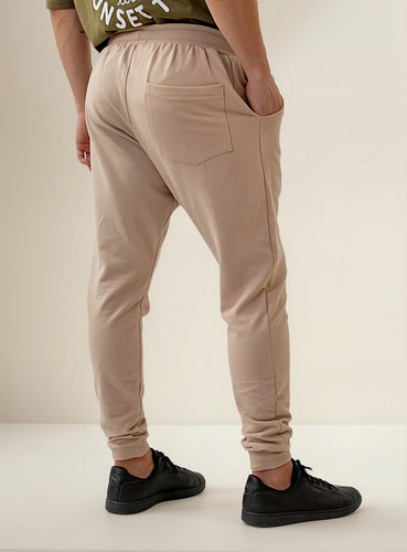 Pantalon Jogger Hombre Rustico De Algodón 100%