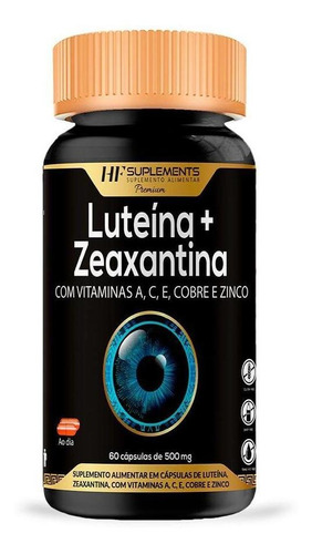 Luteina 20mg + Zeaxantina 3mg Vitamina A C E Cobre Selenio