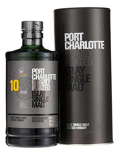Caja De 6 Whisky Bruichladdich Blend Charlotte 700 Ml