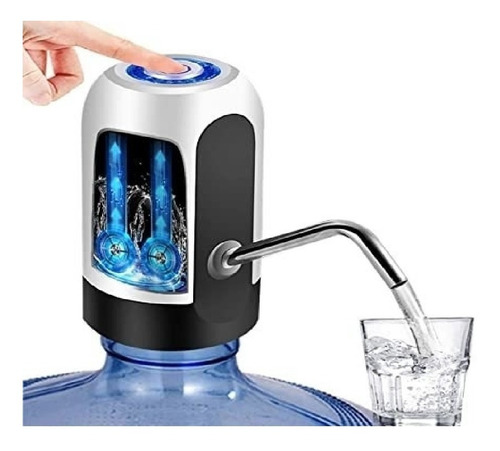 Imagen 1 de 4 de Dispenser Bomba De Agua Bidon Automatico Usb Recargable