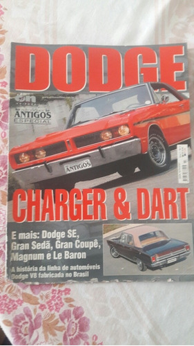 Revista Dodge Charger E Dart Automóveis Antigos Ed Especial