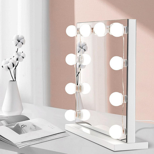 . Luces De Espejo De Tocador 10 Bombillas 45x45x49mm