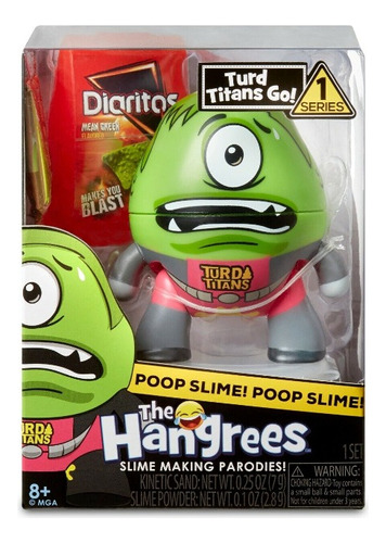 The Hangrees Turd Titans Go Series 1 9cm Mga