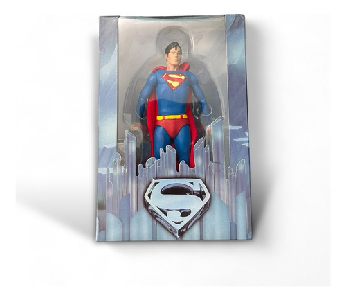 Superman Figura Versión 80s Christopher Reeve Semiarticulada (Usado)