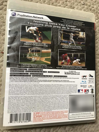 Mlb The Show 09 Ps3 Original Y Completo (Usado)